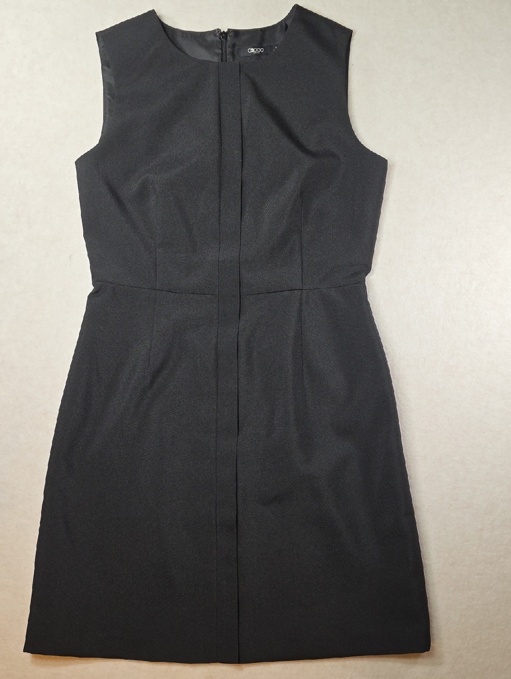 G2000 Woman Black Sleeveless Minimalist Simple Dress